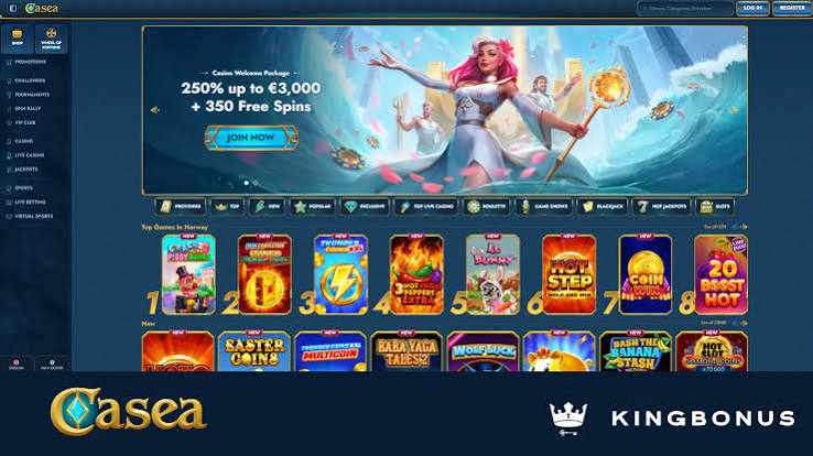 Recenze webu Casea Casino: Funkce, hry, odměny a mobilní zážitek